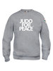 College unisex grey Judo for Peace
